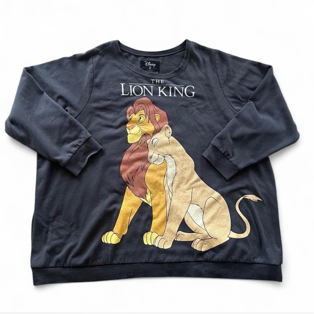 Disney Gray Lion King Sweatshirt